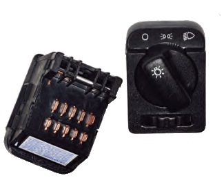 990 - LLAVE LUCES CHEVROLET CORSA CON REOSTATO